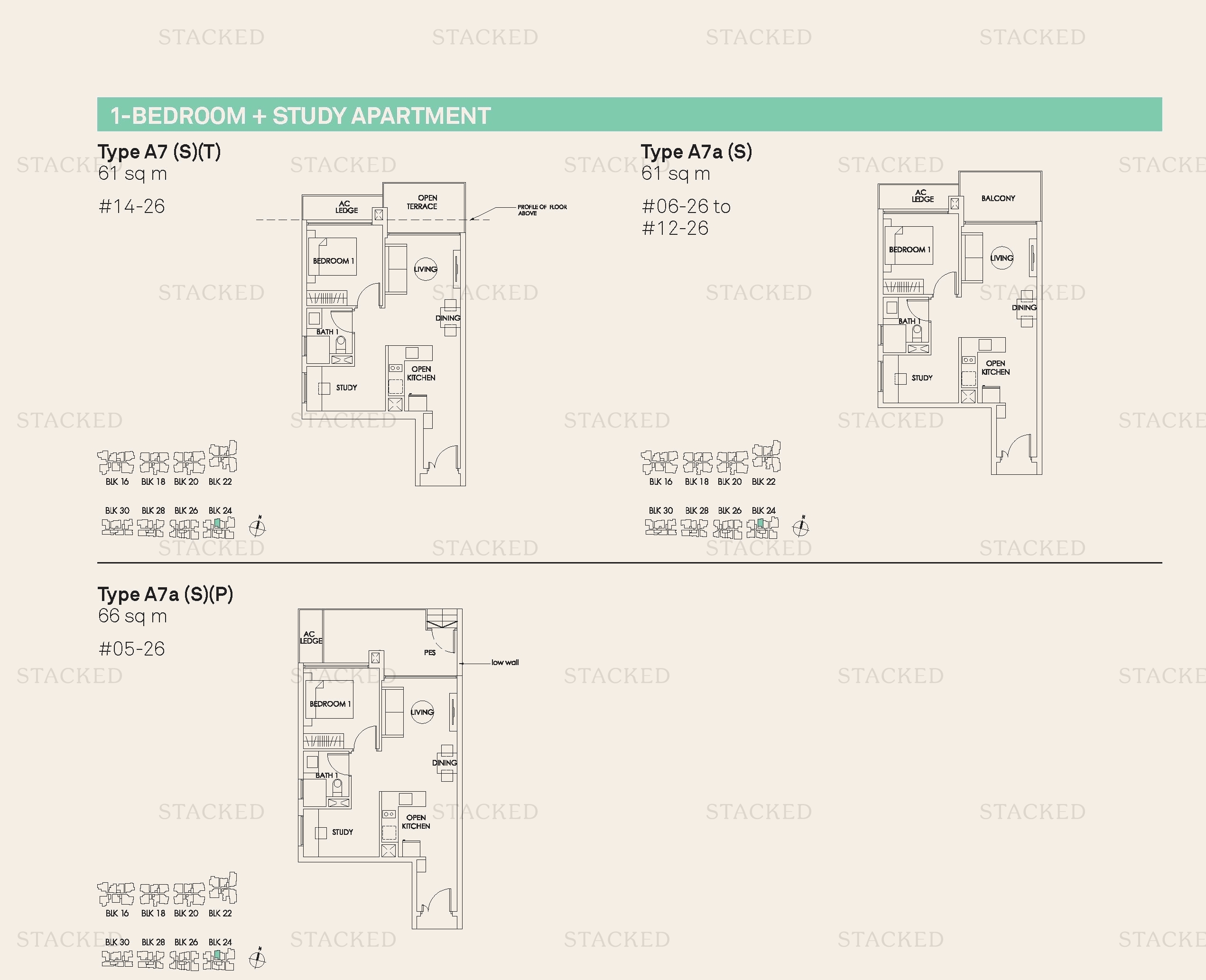 Bedok Residences floor plan